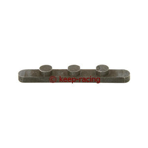 Achskeil, 3 Stifte, Abstand 15mm, Höhe 4mm