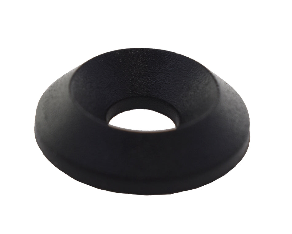 10 x Unterlegscheibe für Senkkopfschraube 17x6mm, schwarz