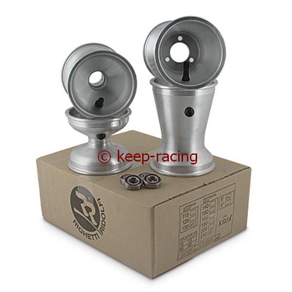 5 Zoll Aluminiumfelgen, Satz, 115mm(17mm)/180mm(58mm)