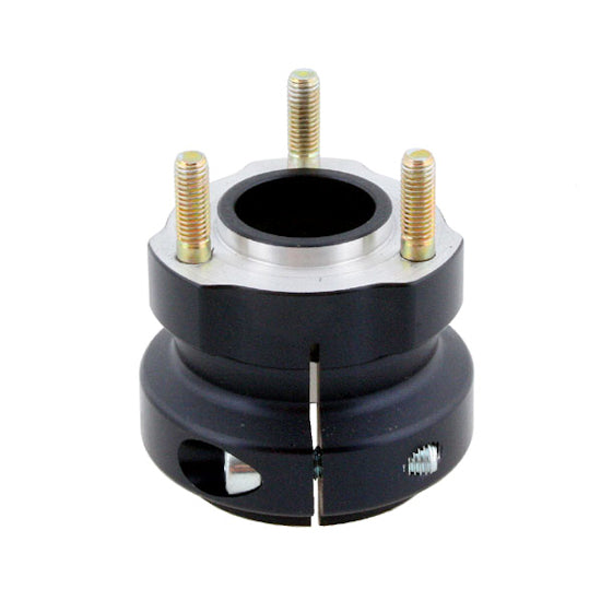 Radstern, Alu, eloxiert, für 50mm Achse, 62mm - 115mm lang