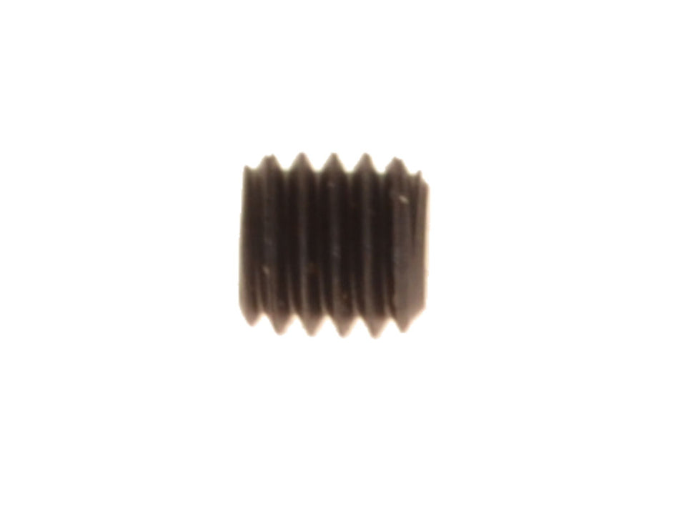 Madenschraube M6 x 6mm, Steigung 0,75, flach, schwarz