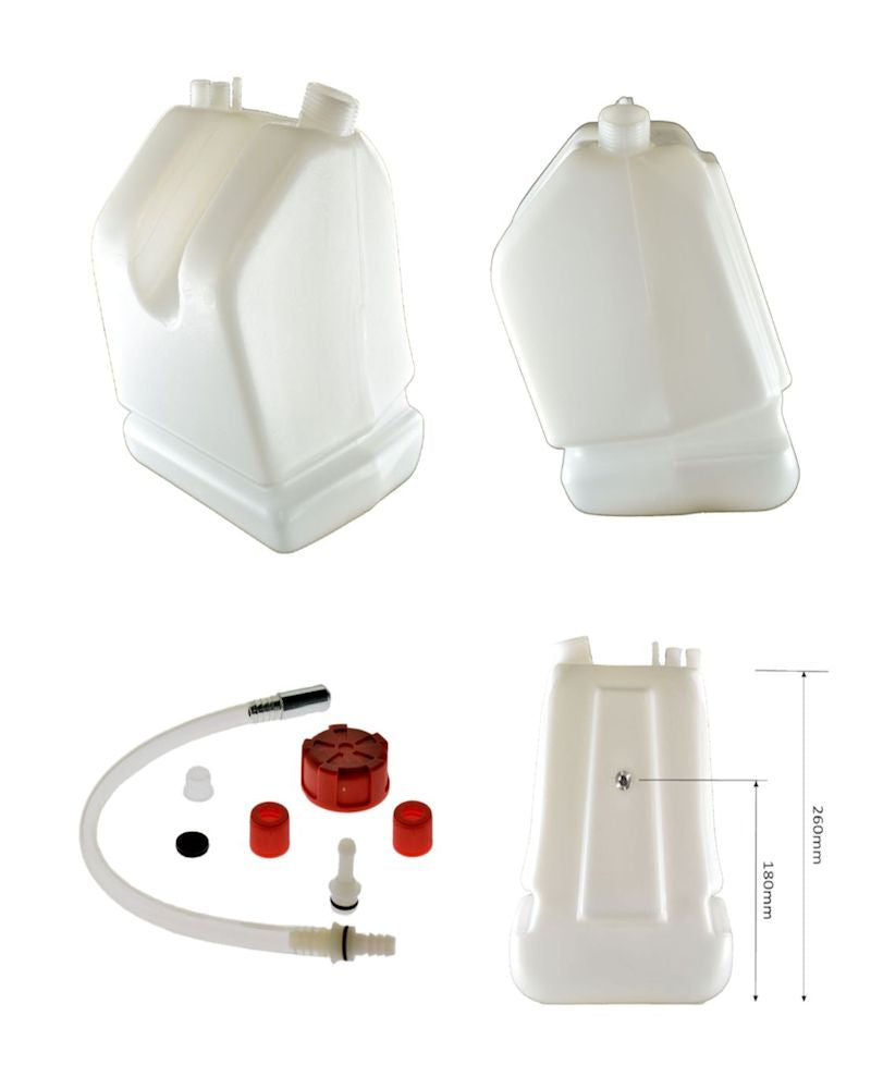 Kart Wechseltank, 8,5 Liter, inkl. Zubehörkit, rot