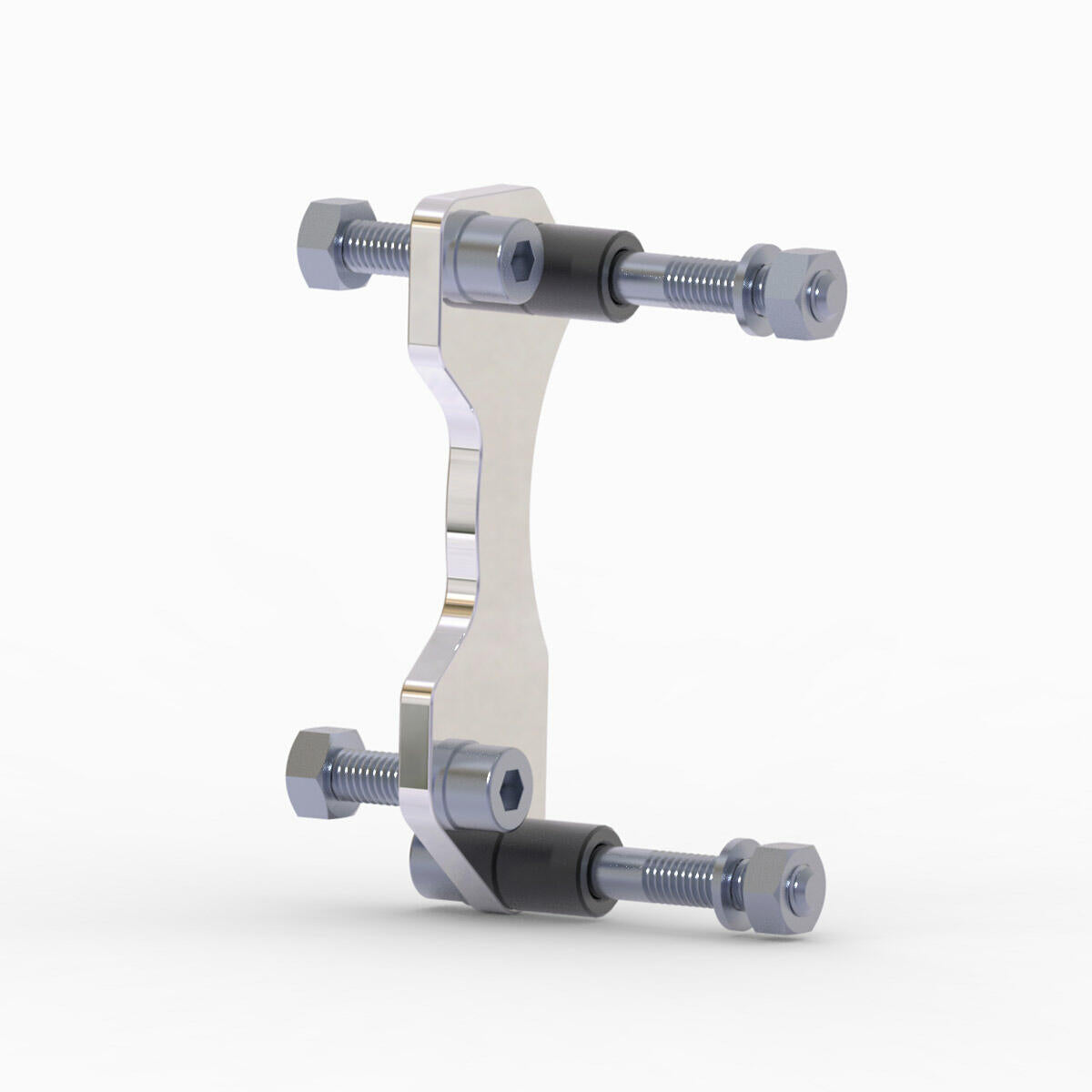 Anschraubplatte Bremssattel MA20 hinten, verchromt, 91.5mm, für Tony OTK Lagerschale