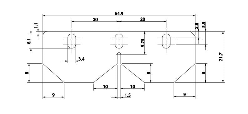 Stützmembrane, Carbon, für TM K9-K9C + KZ 10, Trapezform