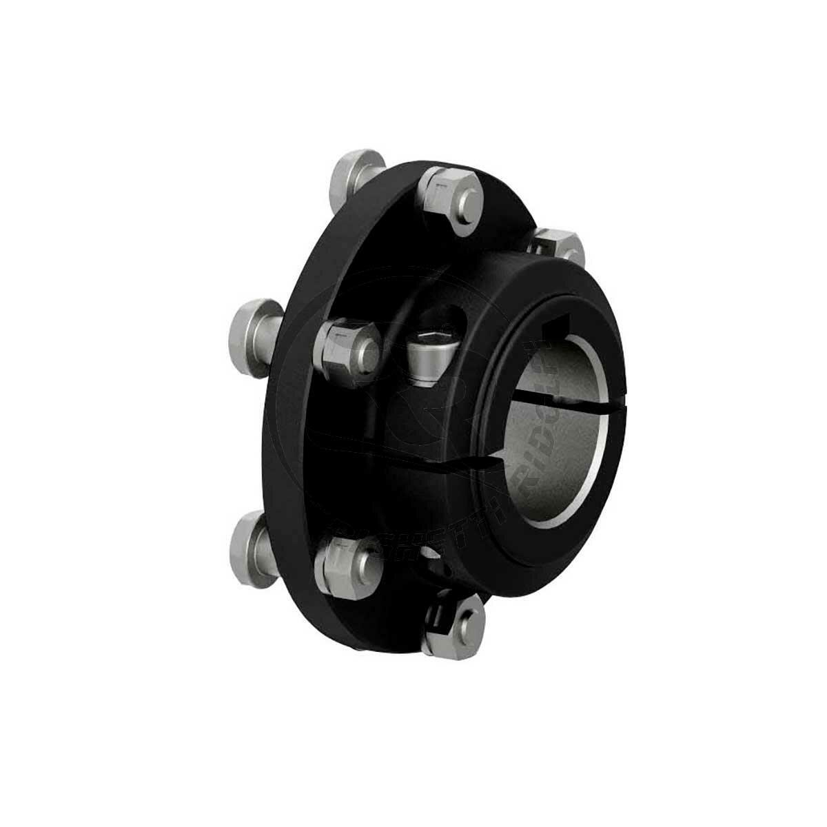 Minikart Bremsscheibenaufnahme, Aluminium, schwimmend für 30mm Achse, eloxiert