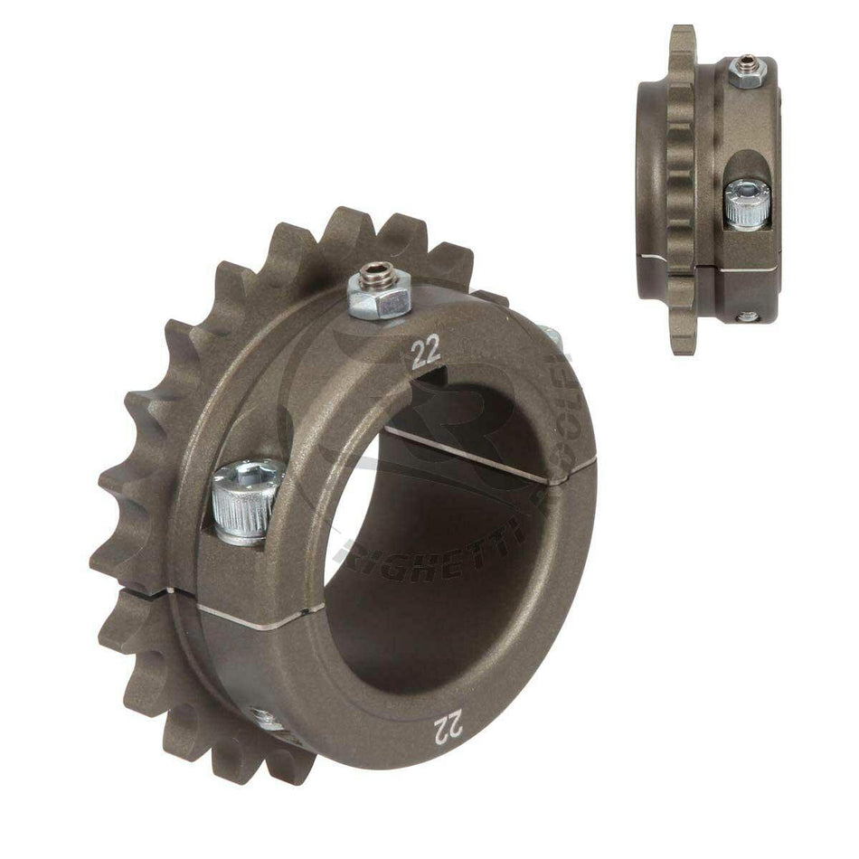 Kettenrad (428) ERGAL, 20 - 30 Zähne für 50mm Achse