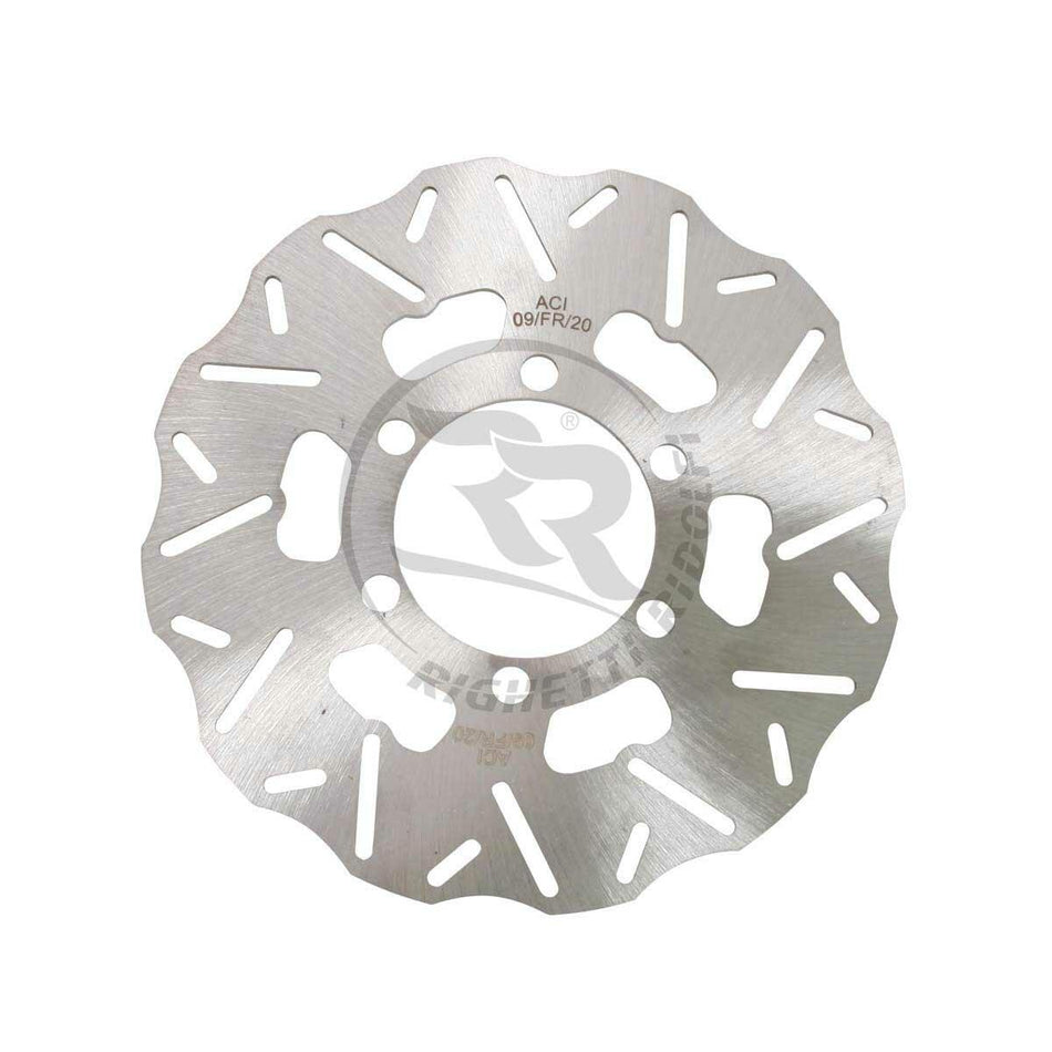 Hintere Bremsscheibe MA20, Minikart, schwimmend, Inox D.170mm Dicke 3.5mm