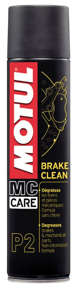 Motul MC CARE ™ P2 BRAKE CLEAN, Bremsenreiniger, 400ml Dose