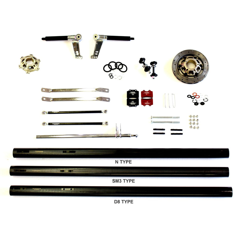 ERSATZTEILE STARTKIT für KF CHASSIS 50mm ACHSEN, STUB-ACHSEN 25mm