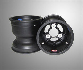 Douglas Magnesium Felgen, 5 Zoll, 132mm, LV, schwarz, Satz (2 Stück)