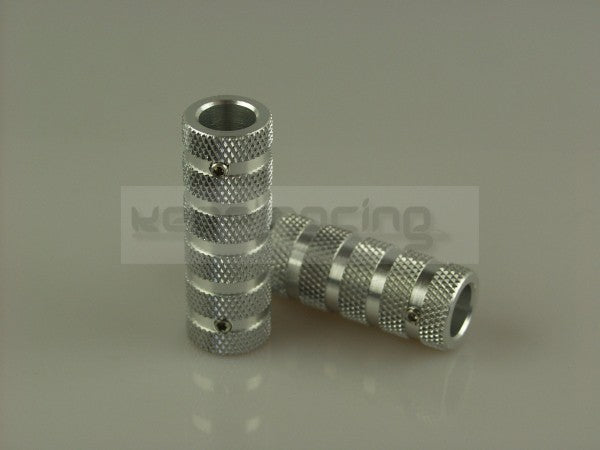 Pedal Grip Satz ULTRA (2 Stück), Alu, silber eloxiert