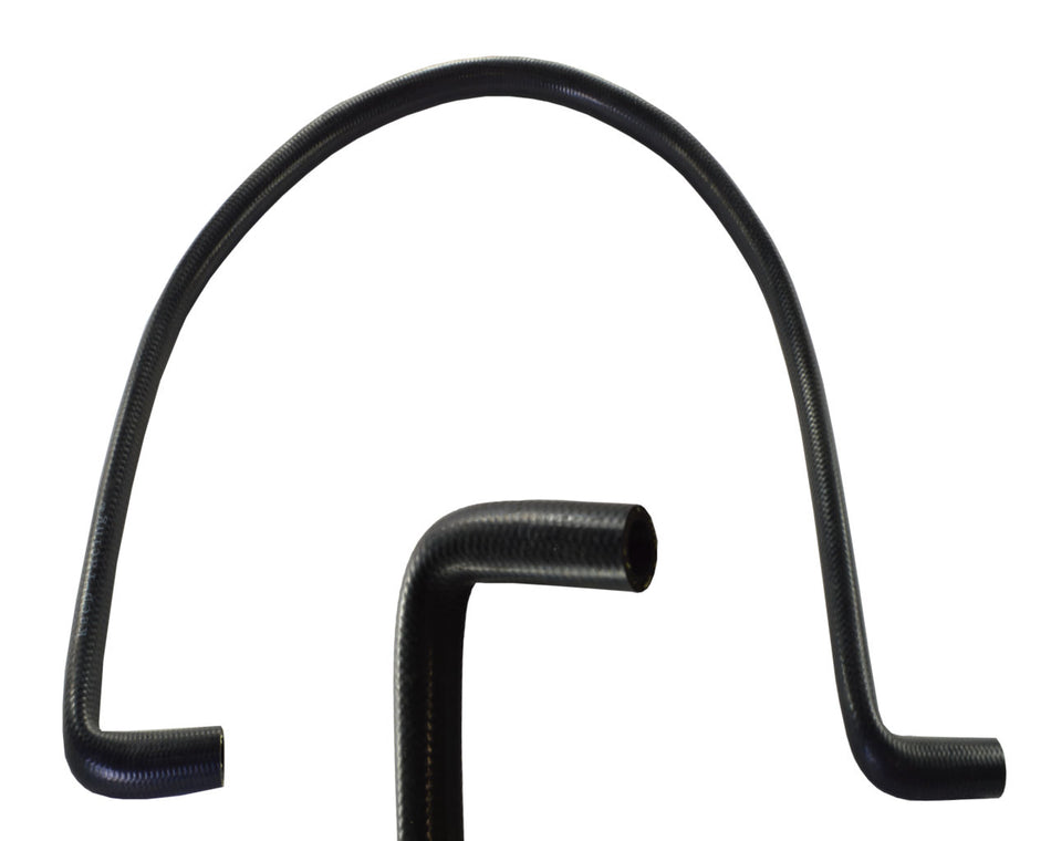 Kühlwasserschlauch EPDM, Gewebeschlauch, schwarz, mit 2 x 90° Bögen, 1200mm lang, keep-racing®