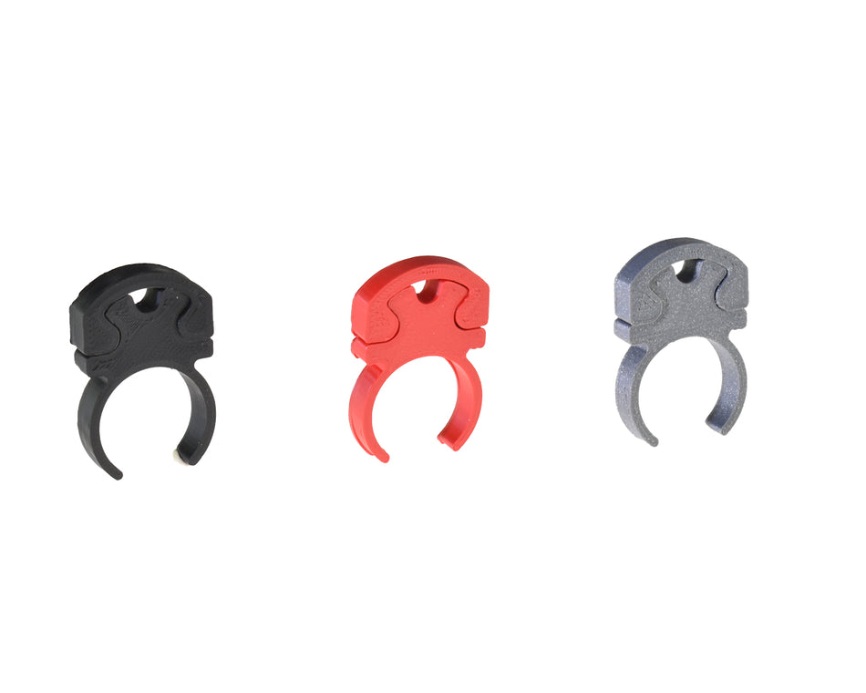 Klemme, Halter Kupplungszug, für 20mm Lenksäulen, Kunststoff