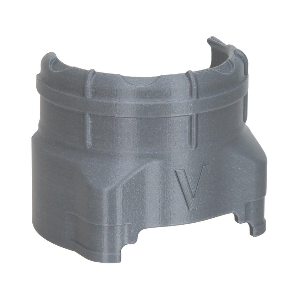 Winterschutz, Zylinderschutz für Vortex ROK GP Motor, Kunststoff, silbergrau
