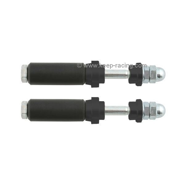 Schraubensatz für Heckauffahrschutz XTR14 & KG, 32mm, schwarz