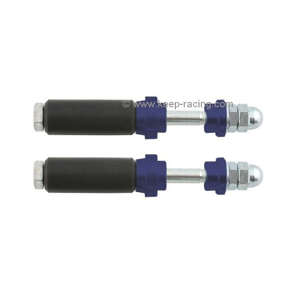 Schraubensatz für Heckauffahrschutz XTR14 & KG, 32mm, blau