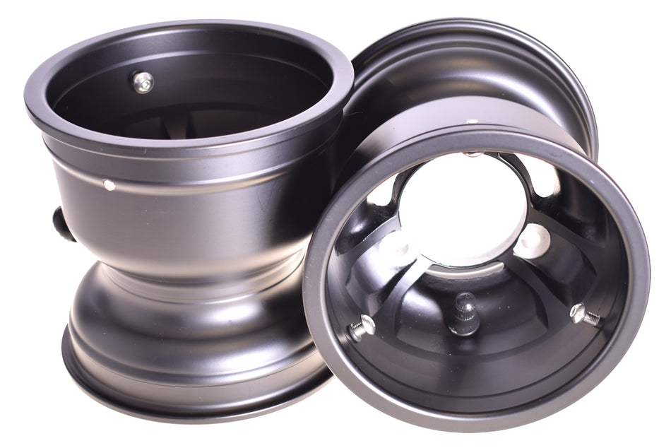 Magnesium Felgen für CRG, keep-racing®, 5 Zoll, 130mm, schwarz, Satz (2 Stück)