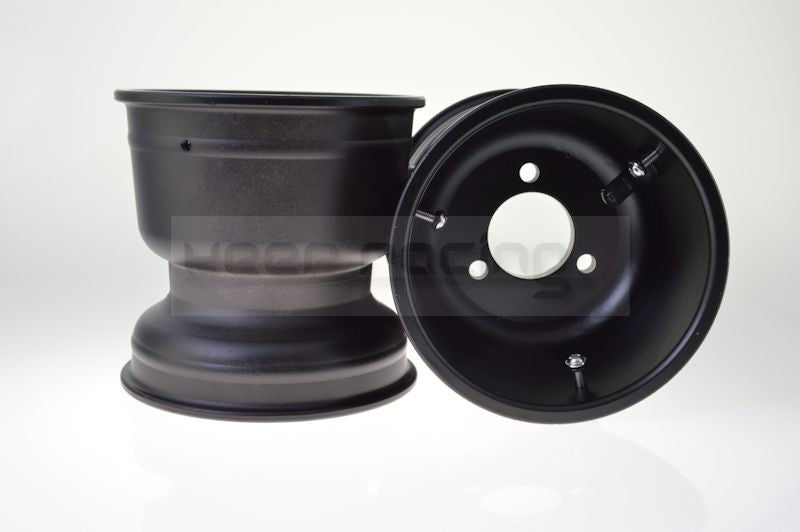 Aluminium Felgen, keep-racing®, 5 Zoll, 130mm, schwarz, Satz(2 Stück)