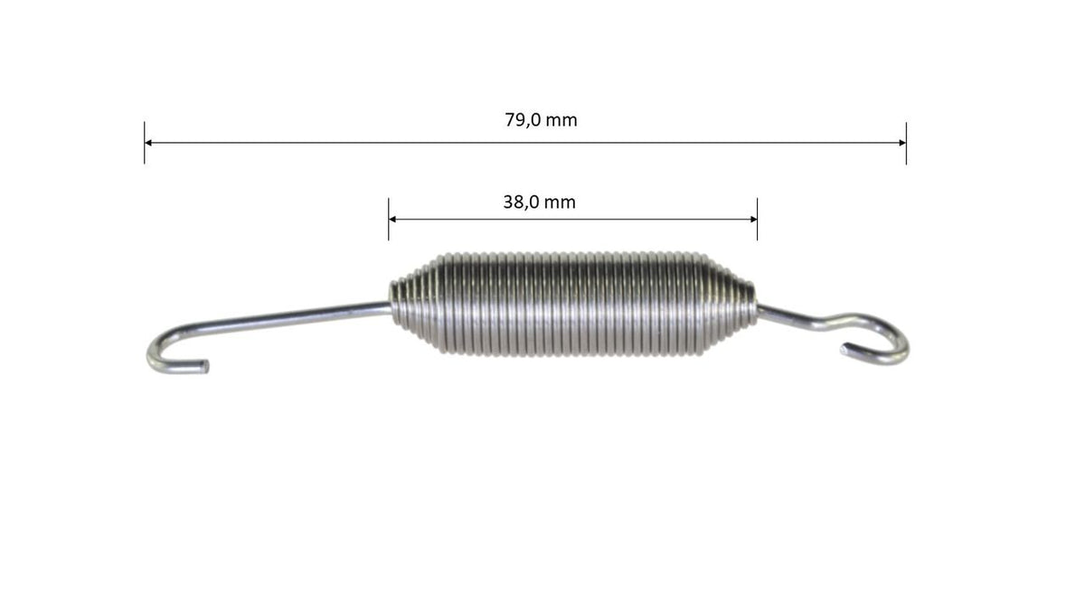 Vergaserfeder, Rückholfeder für Vergaser Drosselklappe