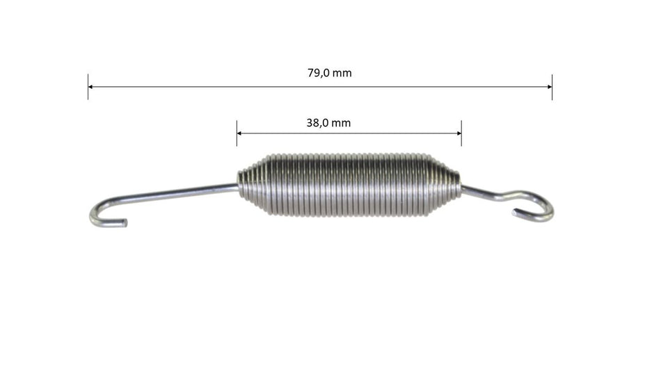 Vergaserfeder, Rückholfeder für Vergaser Drosselklappe