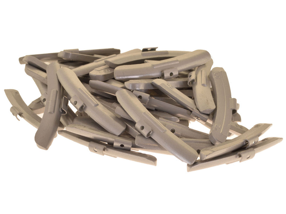 50 x Auswuchtgewichte 60g für Stahl-Felgen, Zink (ZN)