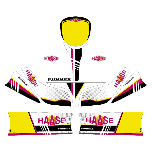 Design Klebesatz für HAASE Baby Kart Bodywork