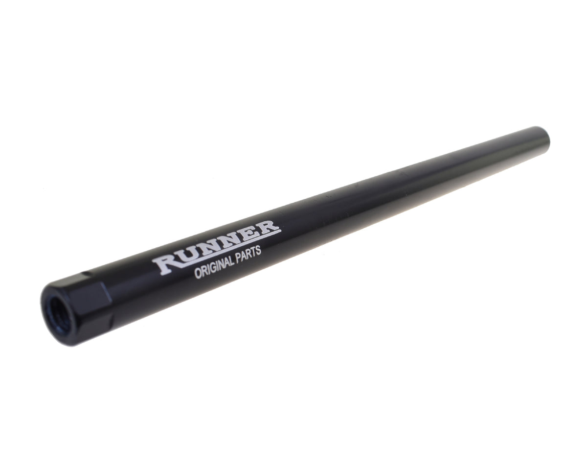 Spurstange Haase Runner, schwarz eloxiert, Aluminium, 270mm, M8 Gewinde