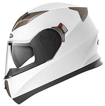 Moto Motorsporthelm, Größe XS - XL, weiß, ECE / 22.05