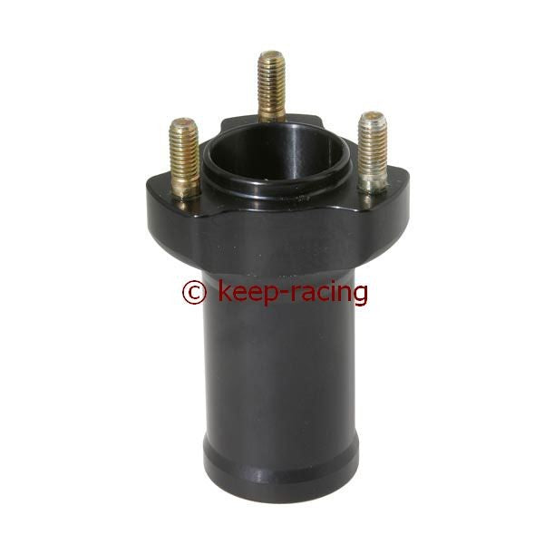 Front wheel hub, aluminum, anodized, 17mm mount, 95mm length