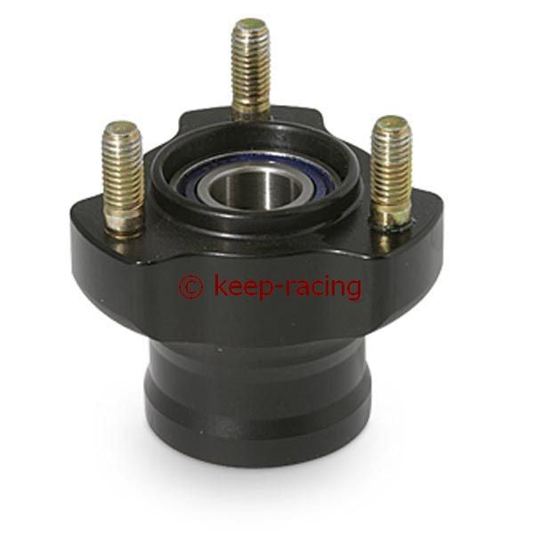Radstern vorne, Alu, eloxiert, Aufnahme 17mm, Länge 50mm