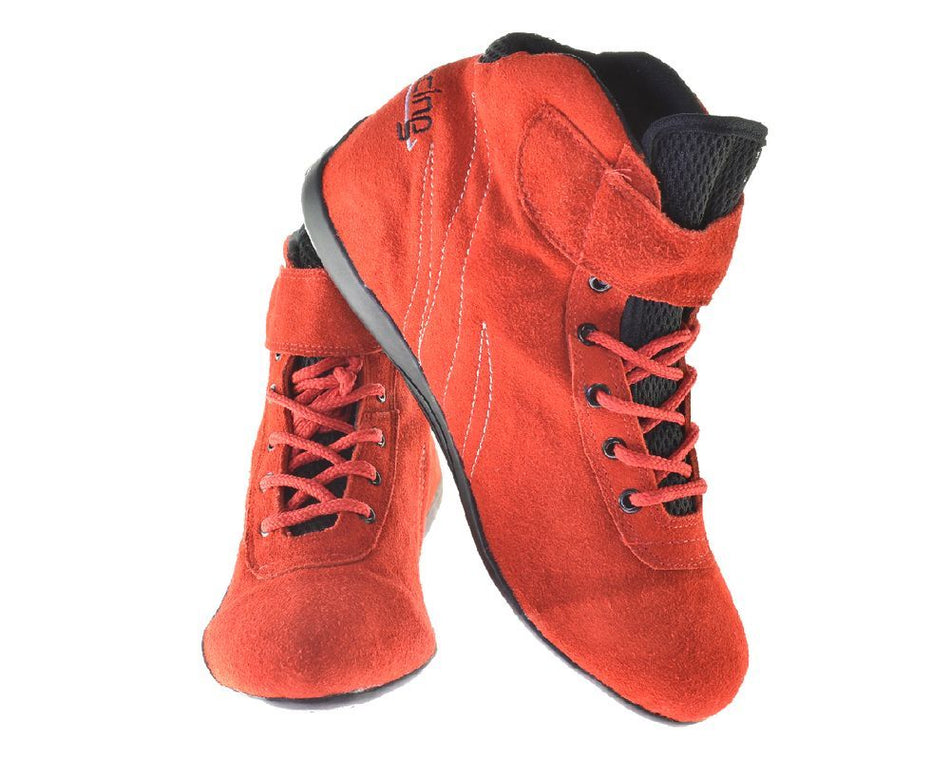 Kartschuhe keep-racing, Modell WINGS, rot, Leder, Größe 34 - 49