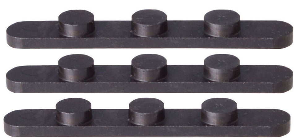 Set Achskeile für 40mm Hinterachse, 3 Stifte, Abstand 15mm, Höhe 4mm