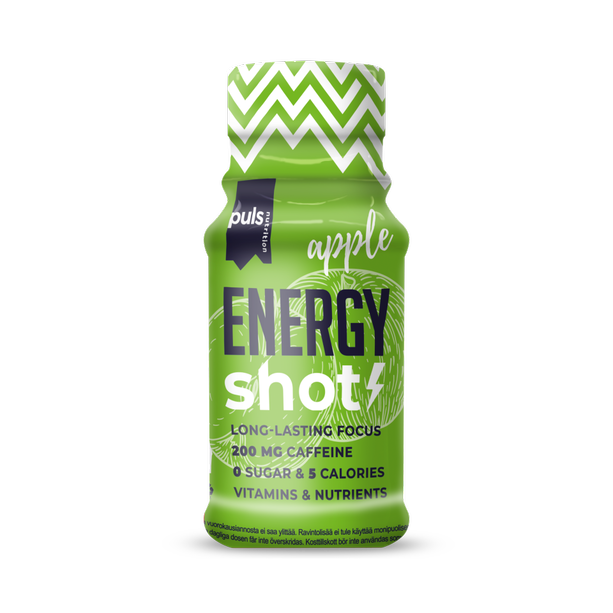 PULS Energy Shot, Flavors: Apple, Tropical Fruit, or Ginger-Lemon