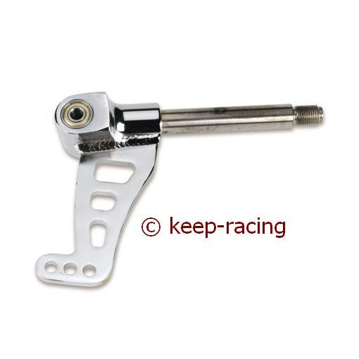 CNC-Achsschenkel, 17mm, komplett, rechts, 10,5°, für 100/125cc