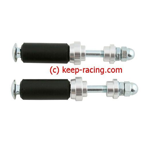 Schraubensatz für Heckauffahrschutz XTR14 & KG, 32mm, silber