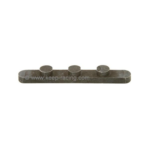 Achskeil, 3 Stifte, Abstand 15mm, Höhe 3,5mm