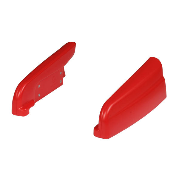 Seitenkästen XTR14, Satz, rot, CIK Homologation