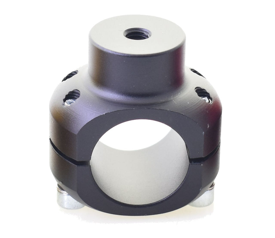 Rahmenklammer für 28 / 30 / 32mm Rohrrahmen, Aluminium, eloxiert, für Sitzhalterung, Sitzstrebe oder  Auspuff