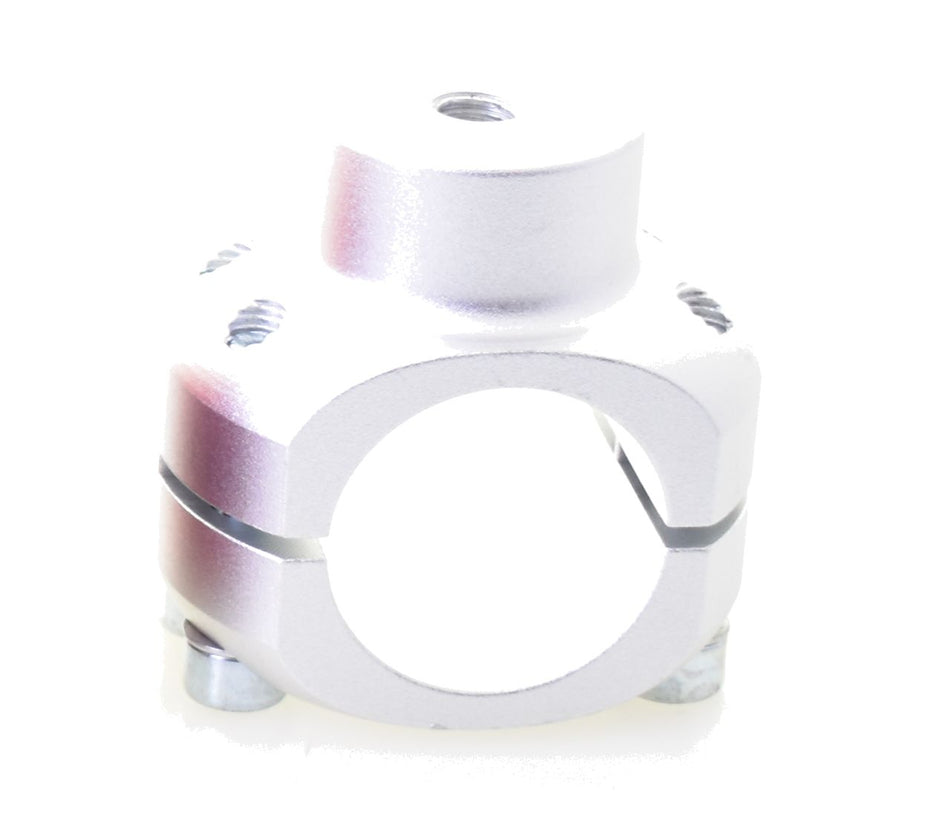 Rahmenklammer für 28 / 30 / 32mm Rohrrahmen, Aluminium, eloxiert, für Sitzhalterung, Sitzstrebe oder  Auspuff