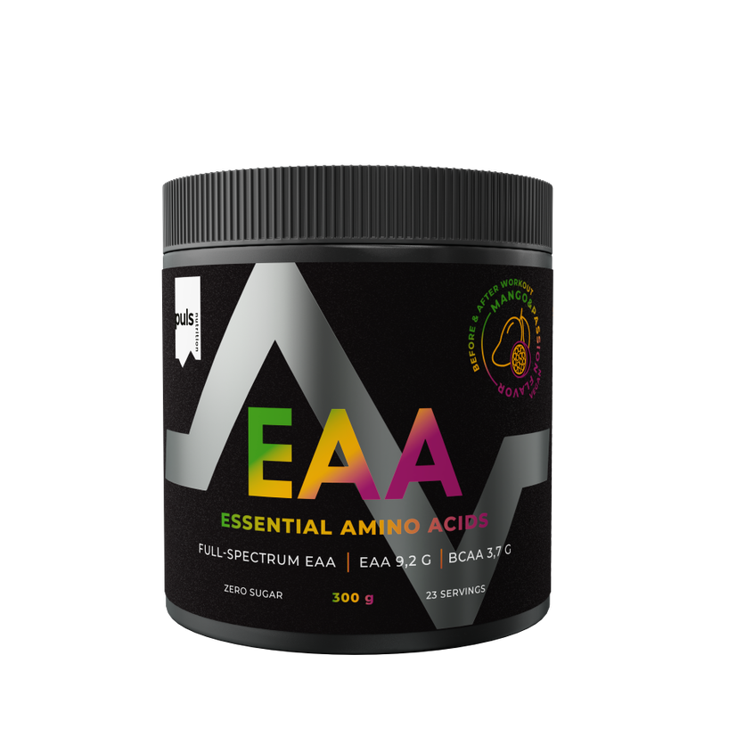PULS EAA Powder, Flavor: Apple or Mango/Passion Fruit