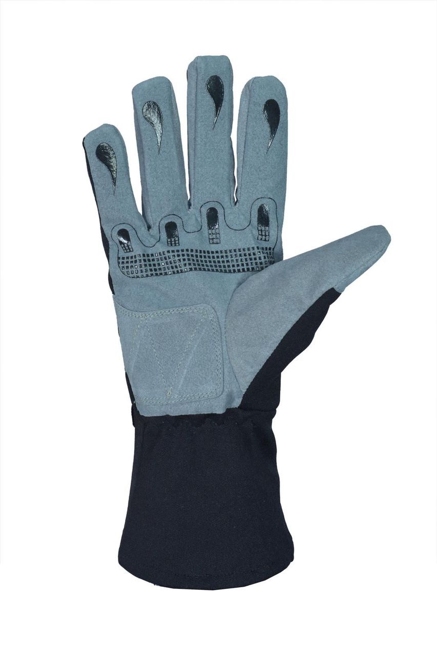 GRIP II Motorsport Handschuhe, Kart Handschuhe, keep-racing®, schwarz