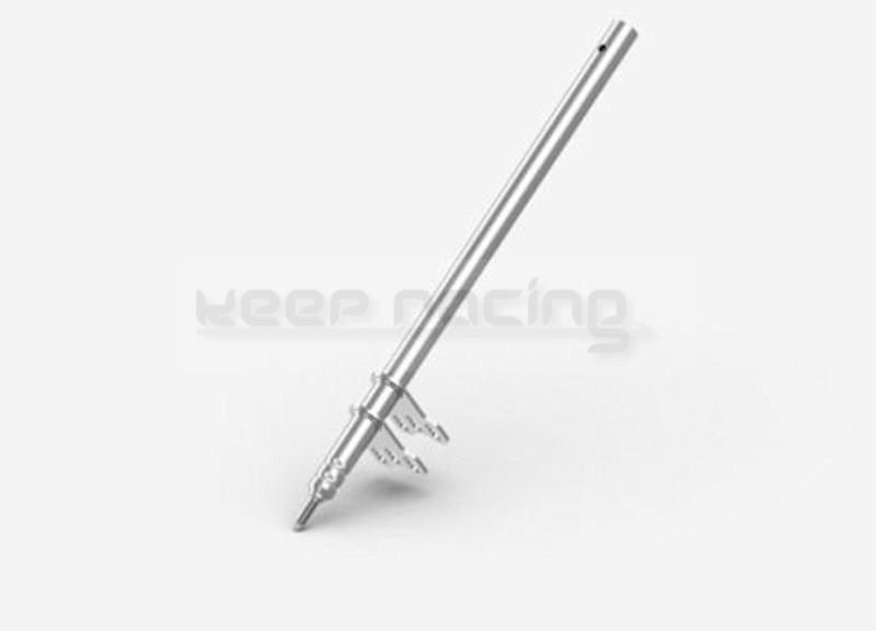 SECOND-HAND: Steering column M10 x 500 mm, Ø 20 mm, TONY KART compatible, chrome-plated