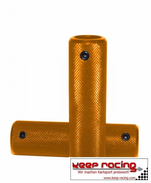 Pedal Grip Satz (2 Stück), Alu, gold eloxiert