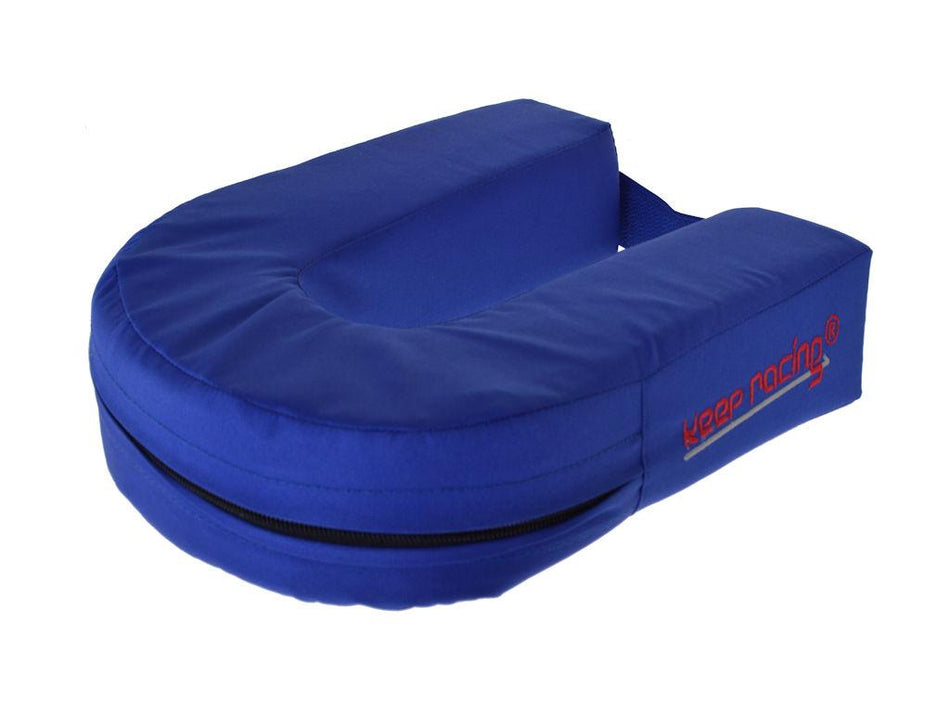 Nackenschutz keep-racing® Supporter I, U-Form, blau