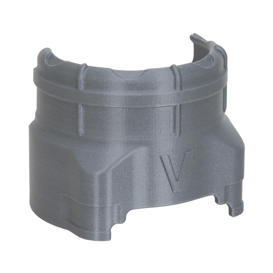 Winterschutz, Zylinderschutz für Vortex ROK GP Motor, Kunststoff, silbergrau