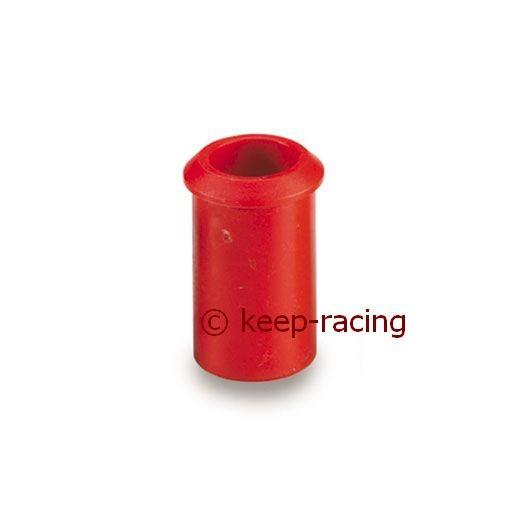Joint en caoutchouc, amortisseur de vibrations pour fixation de coffre latéral 28/20 mm, rouge