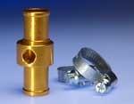 Raccord en T ALFANO en aluminium, M10x1, D26 mm, (A264)