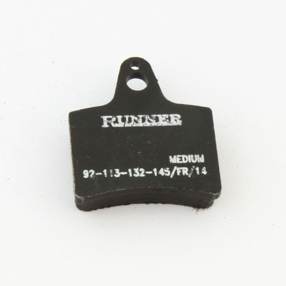 Bremsbelag für Haase Runner FR14, vorne, medium, für selbst belüftete Bremsscheibe