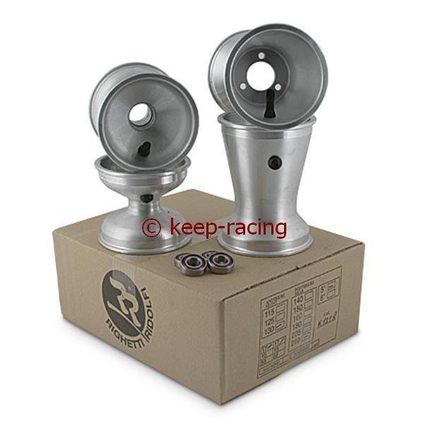 5 Zoll Aluminiumfelgen, Satz, 115mm(17mm)/180mm(58mm)