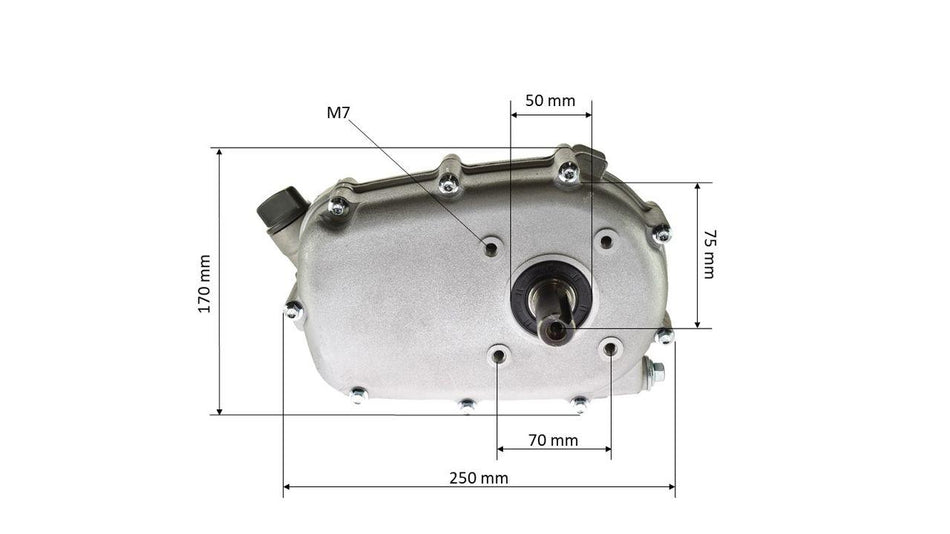 Complete oil-bath clutch for Honda GX240, GX270